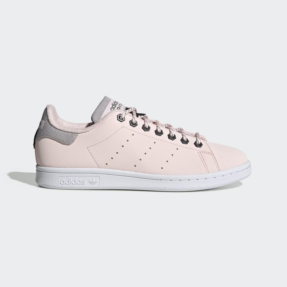 Adidas Women's Stan Smith Originals Shoes Pink/Green Ireland FV4653